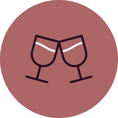 içecek simgesi, vektör illüstrasyonu 