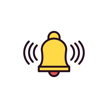 Zil. Web simgesi basit tasarım