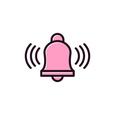 Zil. Web simgesi basit tasarım