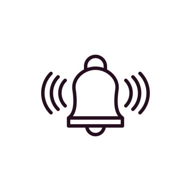 Zil. Web simgesi basit tasarım