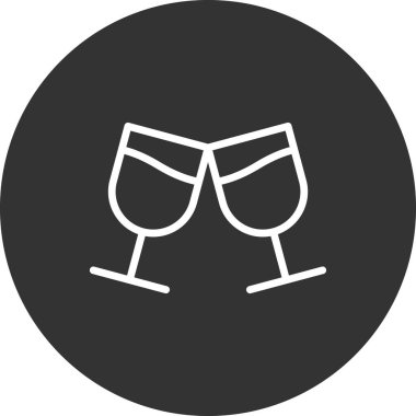 içecek simgesi, vektör illüstrasyonu 