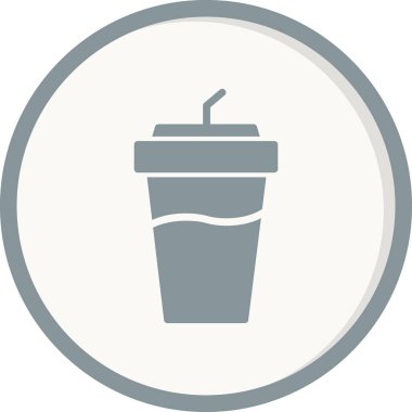 içecek simgesi, vektör illüstrasyonu 