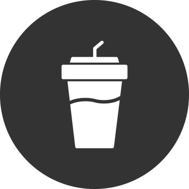 içecek simgesi, vektör illüstrasyonu 