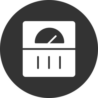 Modern ölçeklerin vektör illüstrasyonu