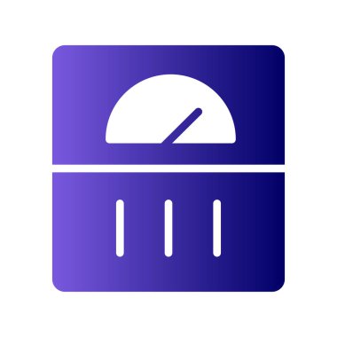 Modern ölçeklerin vektör illüstrasyonu