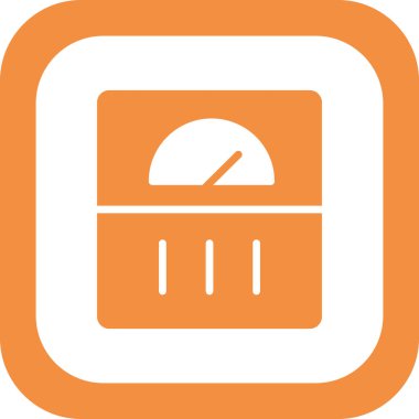 Modern ölçeklerin vektör illüstrasyonu