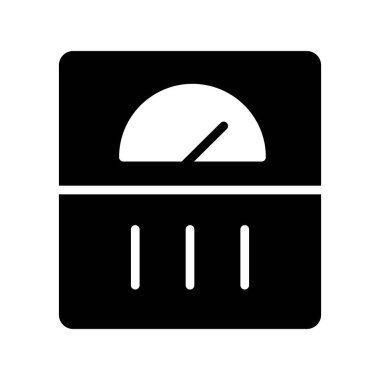 Modern ölçeklerin vektör illüstrasyonu