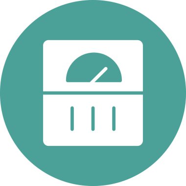 Modern ölçeklerin vektör illüstrasyonu