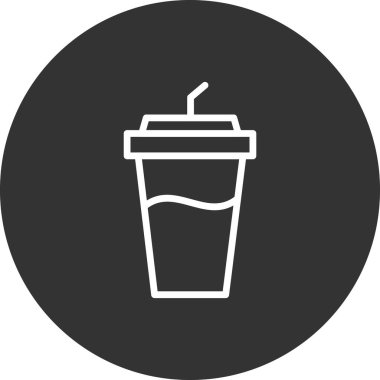 içecek simgesi, vektör illüstrasyonu 