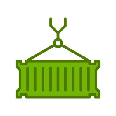 Taşıyıcı modern vektör simgesi