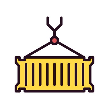 Taşıyıcı modern vektör simgesi