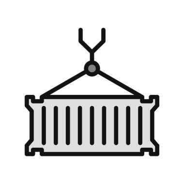 Taşıyıcı modern vektör simgesi