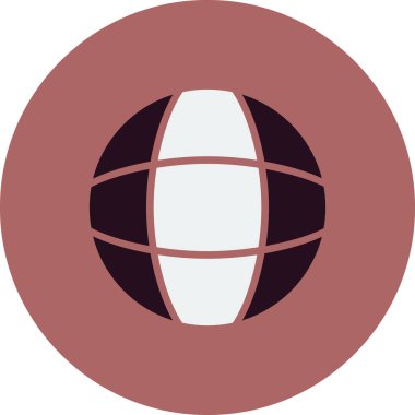 Küresel modern vektör simgesi