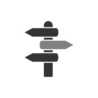 Yönsel İşaret vektör simgesi