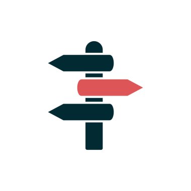 Yönsel İşaret vektör simgesi