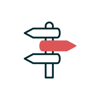 Yönsel İşaret vektör simgesi