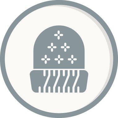  Şapka simgesi vektör illüstrasyonu