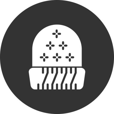  Şapka simgesi vektör illüstrasyonu