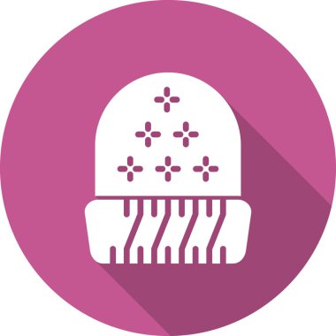  Şapka simgesi vektör illüstrasyonu