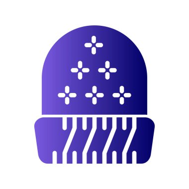  Şapka simgesi vektör illüstrasyonu