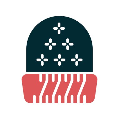  Şapka simgesi vektör illüstrasyonu