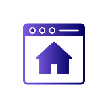 Ana sayfa vektör simgesi