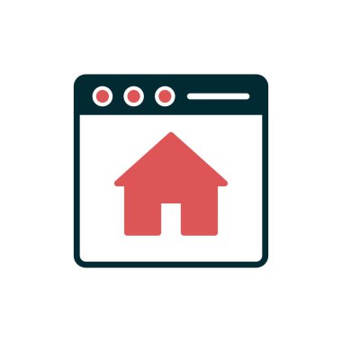 Ana sayfa vektör simgesi