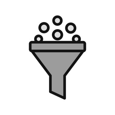 Modern vektör simgesini filtrele