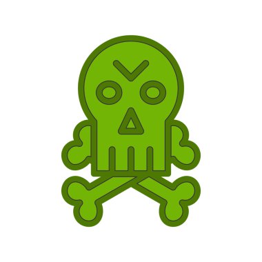 Jolly Roger vektör simgesi