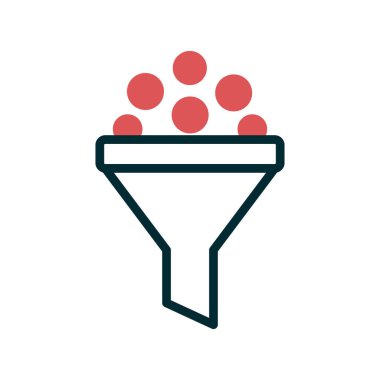 Modern vektör simgesini filtrele