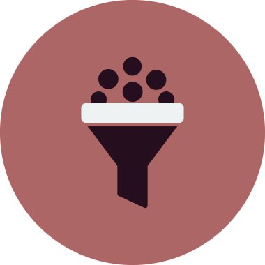 Modern vektör simgesini filtrele