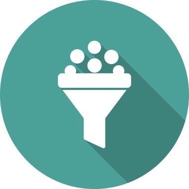 Modern vektör simgesini filtrele