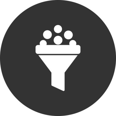 Modern vektör simgesini filtrele