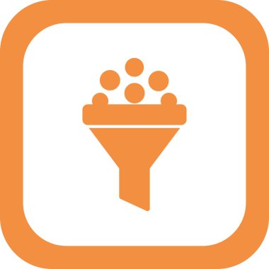 Modern vektör simgesini filtrele