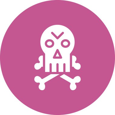 Jolly Roger vektör simgesi