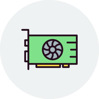 Gaming Card vector icon