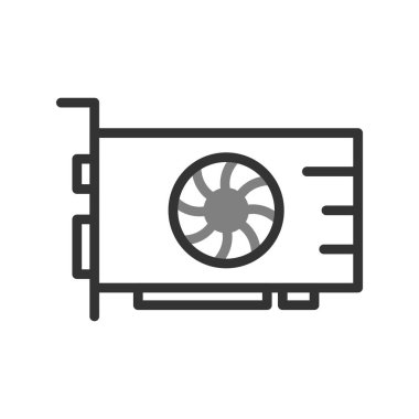 Oyun kartı vektör simgesi