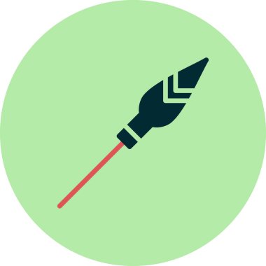 Lance modern vektör simgesi