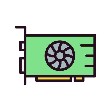 Oyun kartı vektör simgesi