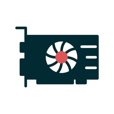 Oyun kartı vektör simgesi