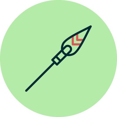 Lance modern vektör simgesi