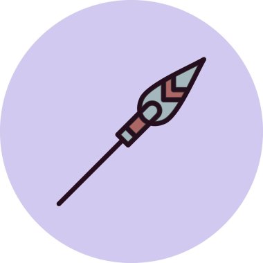 Lance modern vektör simgesi