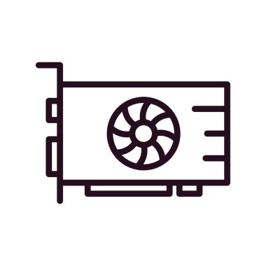 Oyun kartı vektör simgesi