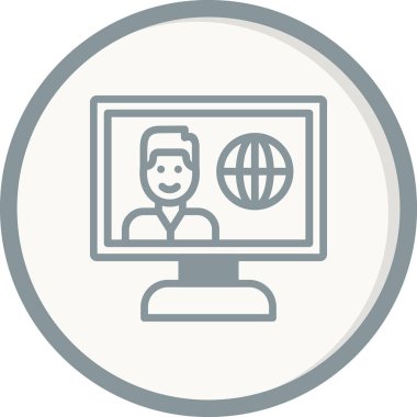 Canlı Yayın Haber vektör simgesi