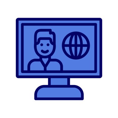 Canlı Yayın Haber vektör simgesi