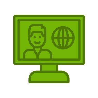 Canlı Yayın Haber vektör simgesi