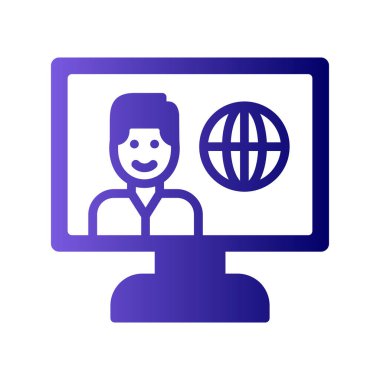 Canlı Yayın Haber vektör simgesi