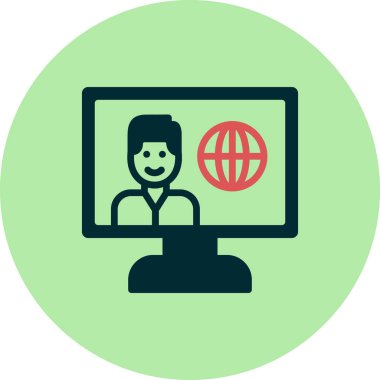 Canlı Yayın Haber vektör simgesi