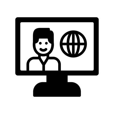 Canlı Yayın Haber vektör simgesi