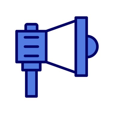 Megafon modern vektör simgesi